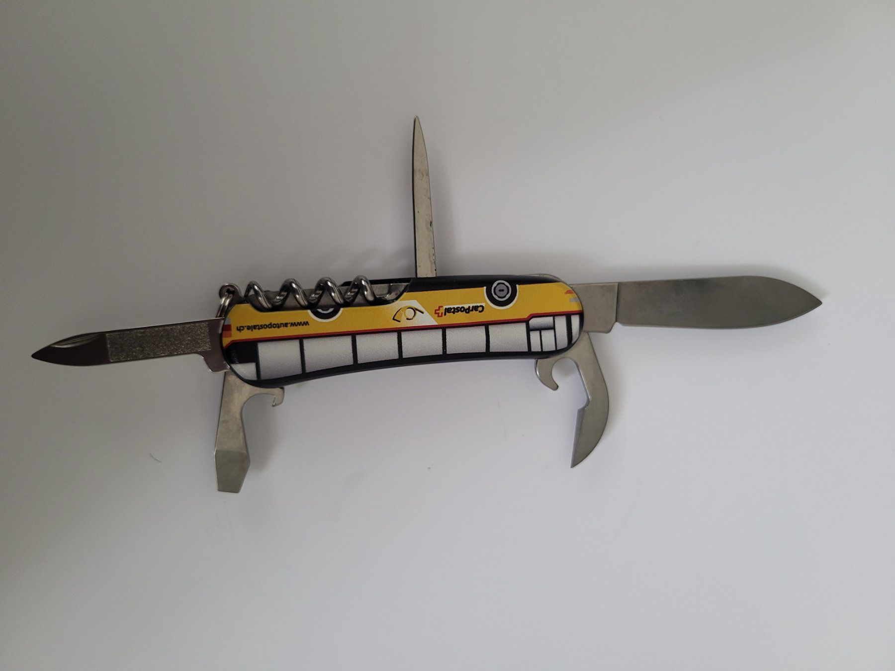 Wenger Coltelli tascabile: Sackmesser Wenger Postauto – Usato da nunningen venduto da mic_88k2 5