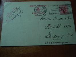Alte Ganzsache Belgien (1935) o, Utilisez la Poste Aerienne