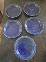 5 Suppenteller Langenthal Ocean Blue - Ø ca. 21.5 cm