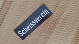 Scheissverein Sticker 10 Stück 