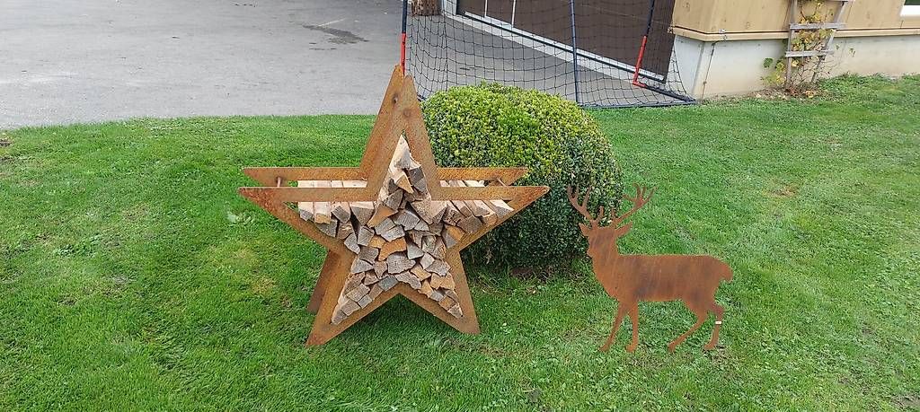 Tutte le decorazioni: Stern aus Metall – Usato da Mauensee venduto da Priska7896 1