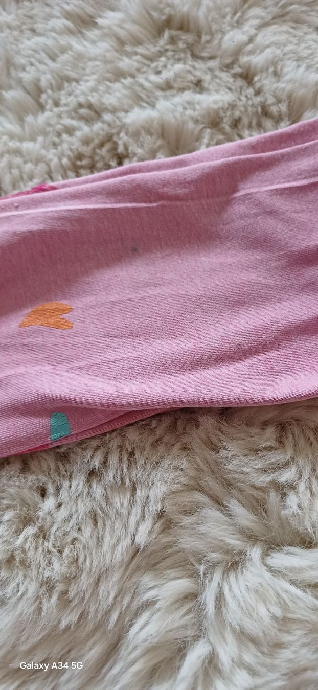 Calze & Collant: Rosa Leggings mit Blumenmuster, Gr.104 – Usato da Riniken venduto da Lessy- 1