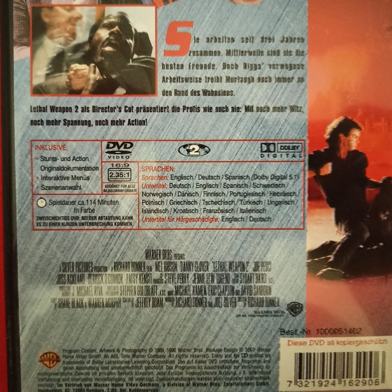 Tutti i DVDs: Brennpunkt LA 2 - DIRECTORS CUT – Usato da Dübendorf venduto da kb86_MOVIE 2