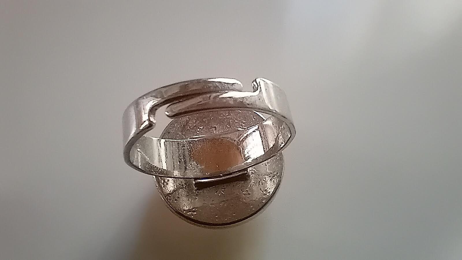 Anelli: Vintage Ring Modeschmuck Rose – Usato da Salez venduto da Robe12 2