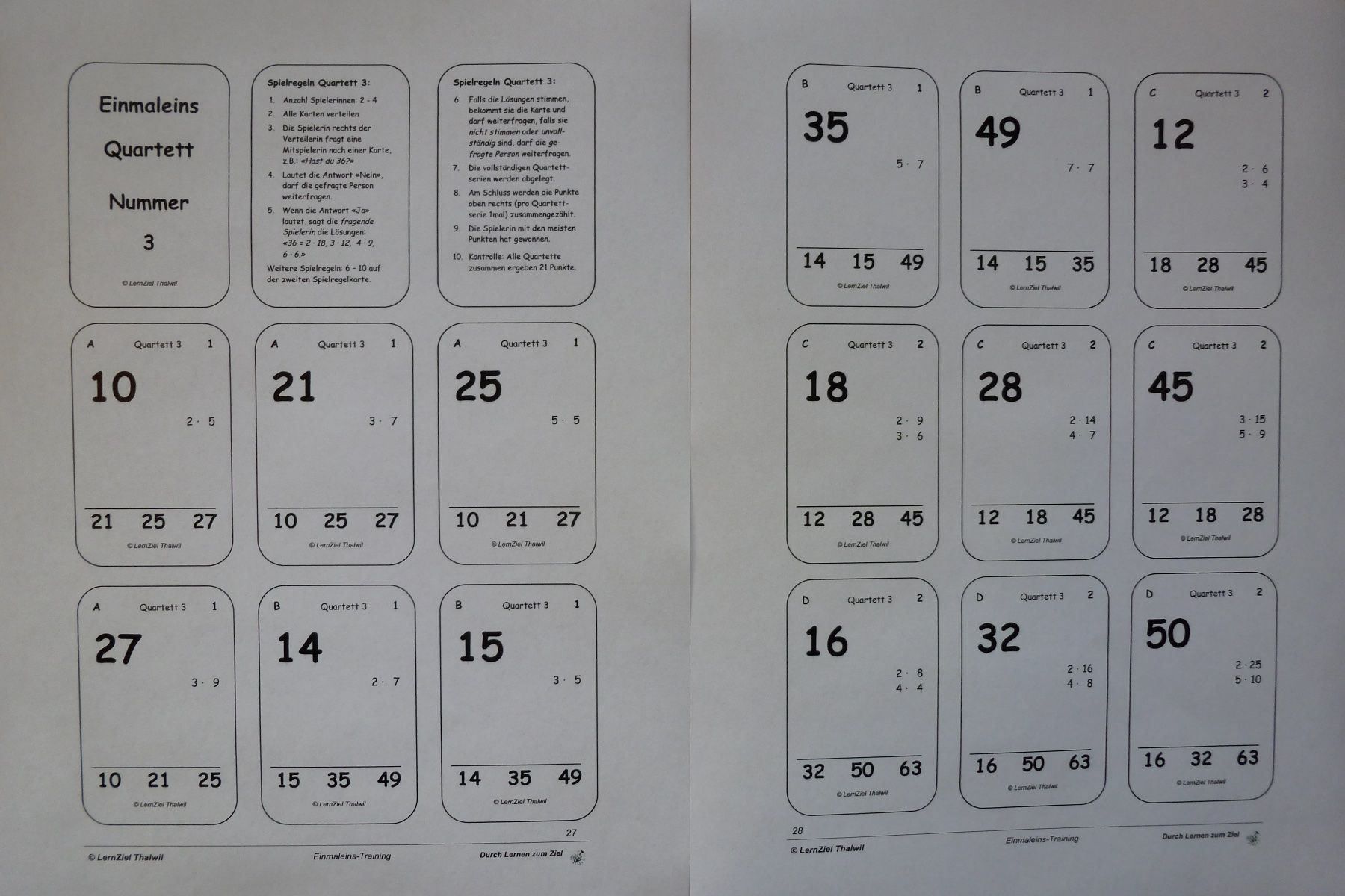 Livres: 1x1-Training 3.-6. Klasse – Neuf avec emballage d'origine à Thalwil par tinoma 2