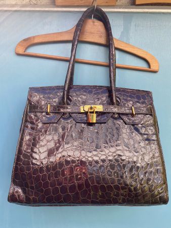 Navyboot Handtasche
