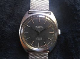 Vintage Armbanduhr Bulova automatic