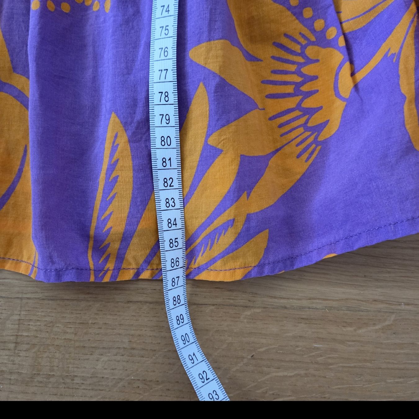 C&A Röcke: Maxirock Gr. 36 – Boho Blumenmuster Violett/Orange – Neu (gemäss Beschreibung) aus Winterthur von Ele_Ele18 3