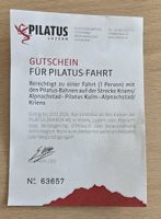 Gutschein Pilatus Bahnen