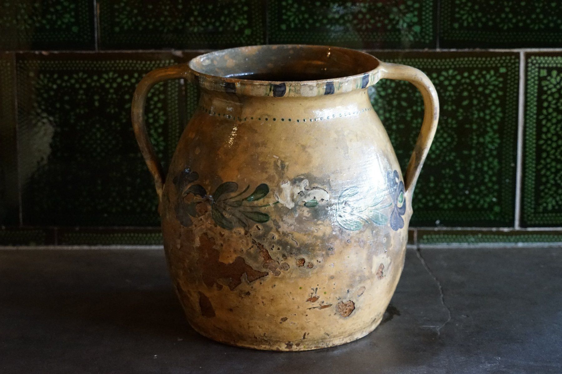 Vasi & Recipienti: Vase / Krug / Topf antik Keramik – Usato da Hinwil venduto da Antikfischer 3