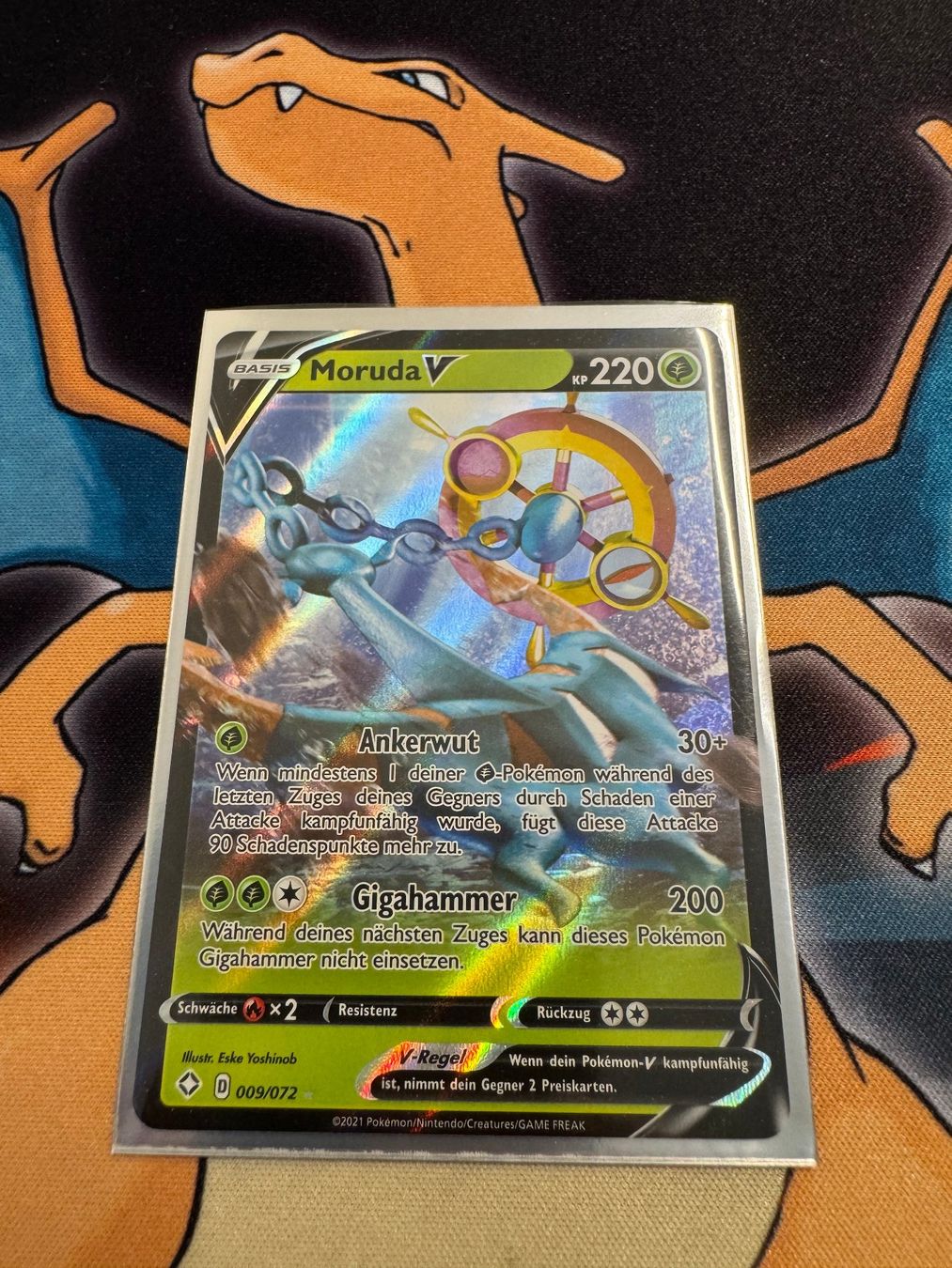 Pokémon Sammelbilder & Trading cards: Moruda V (SHF 9) - Glänzendes Schicksal – Neu (gemäss Beschreibung) aus Bülach von Pfrenzel