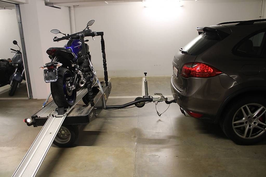Anhänger: Remorque SMV pour 1 moto – Gebraucht aus Grand-Lancy von mat_gyj9 1