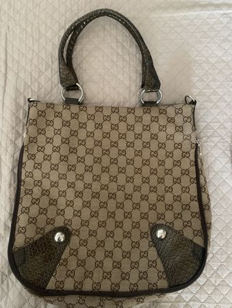 Borsa con motivo GG