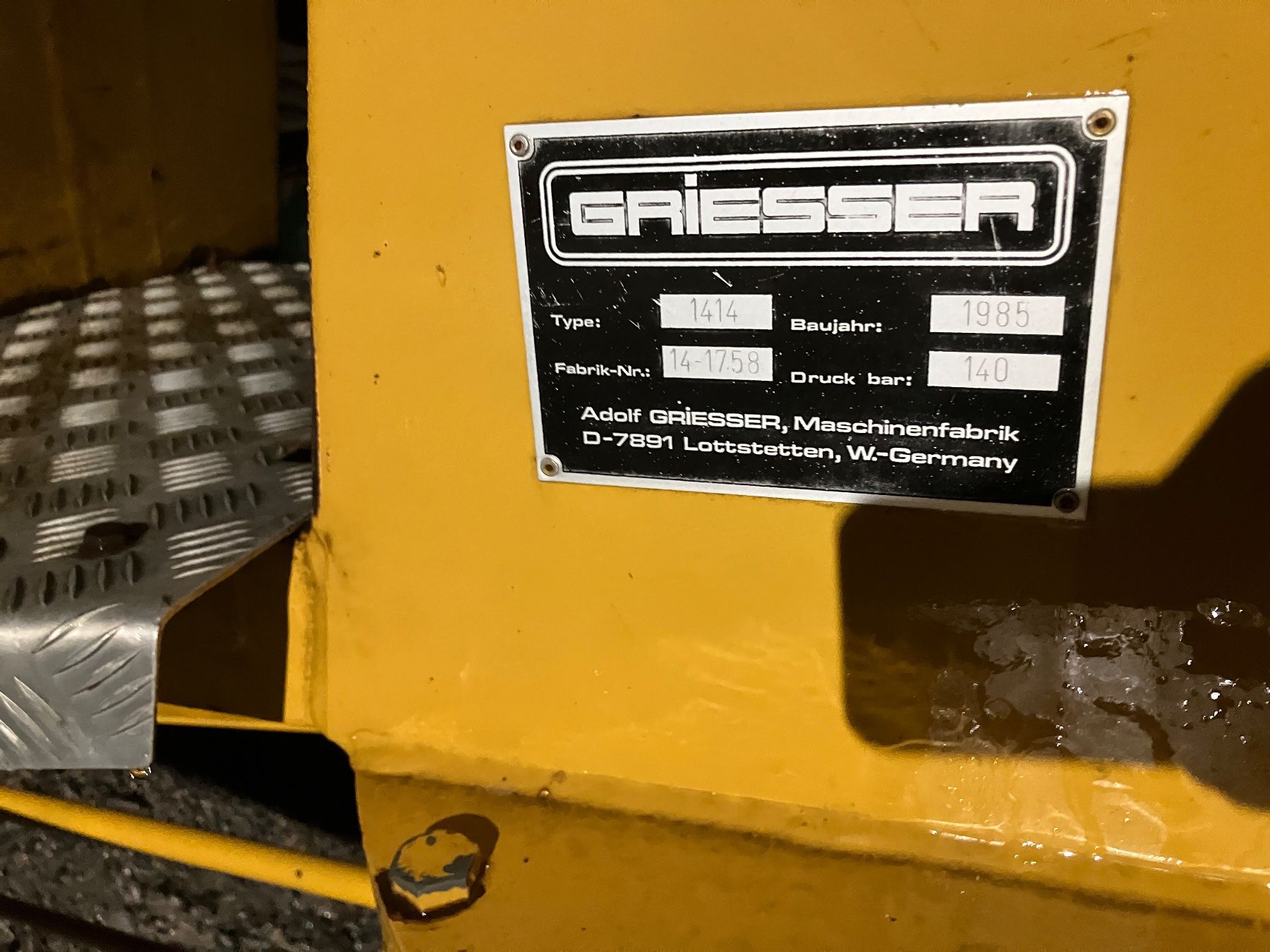 Alle Maschinen: Mistkran Griesser 1414 – Gebraucht aus Flums von roku77 2