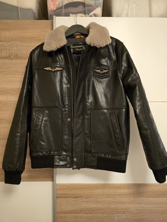 PME Legend Hudson Winterjacke, Leder, Grösse M, Top! (51)
