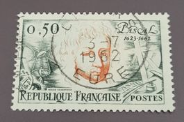 Frankreich 1962 briefmarke