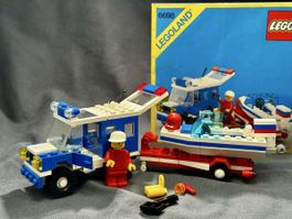 Lego 6698 RV with speedboat