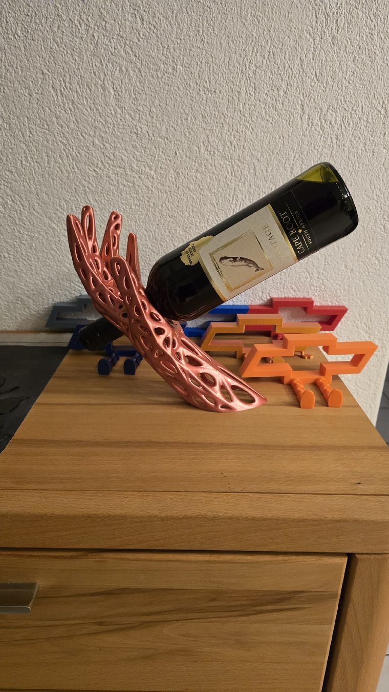 Weingestelle & -ständer: Weinflaschenhalter 3D – Neu (gemäss Beschreibung) aus Winznau von johny_wayne 5