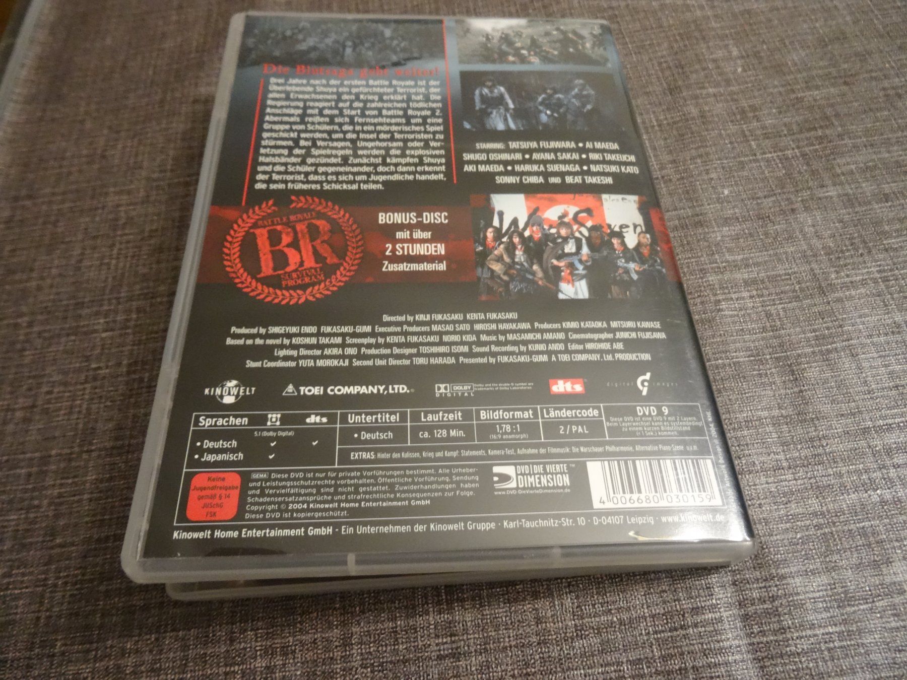 Tutti i DVDs: Battle Royale 2 DVD – Usato da Olten venduto da Disc-Verkauf 2