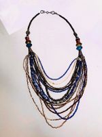 Schöne, sehr spezielle HALSKETTE (Stil: Ethnoschmuck)