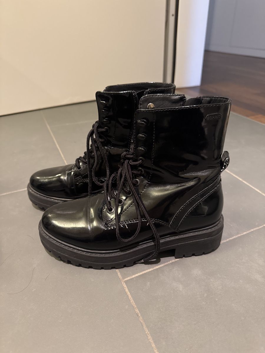 Scarpe da donna: Stylische schwarze Boots – Usato da Rudolfstetten venduto da Lisa.1989 3