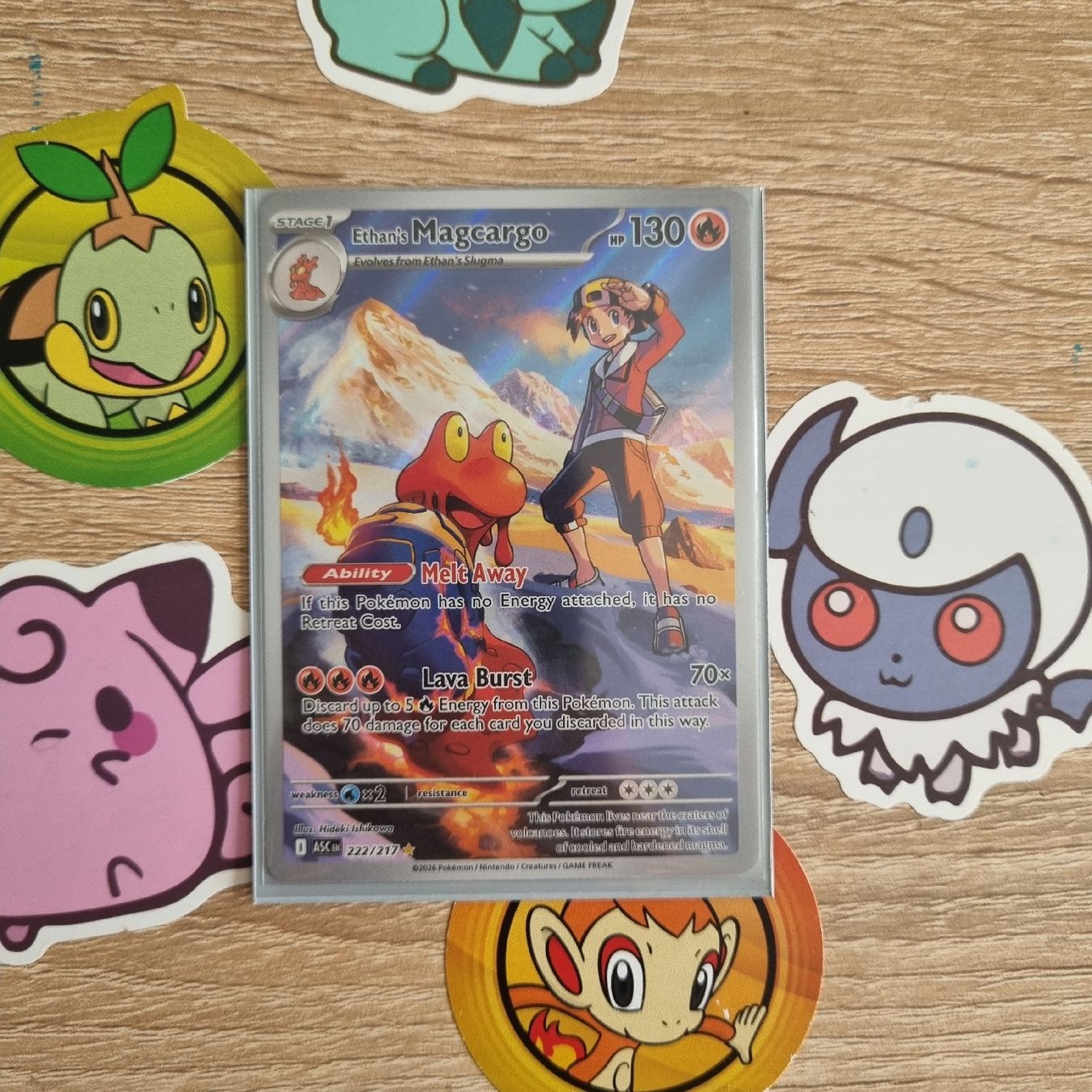 Pokémon Sammelbilder & Trading cards: Magcargo Ar anglaise – Neu (gemäss Beschreibung) aus St-Maurice von Woopersonal