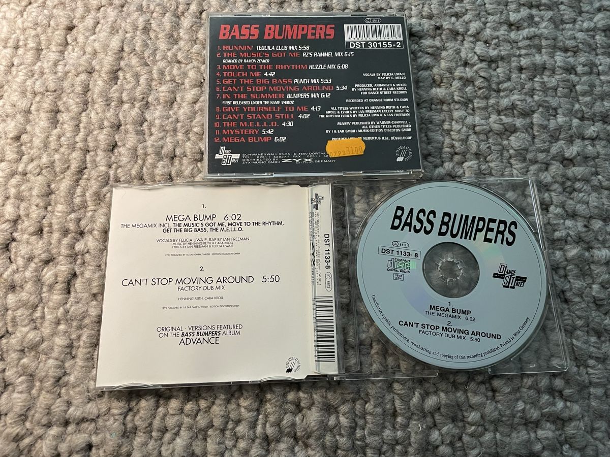 CD: 2x Bass Bumpers – Usato da Reinach AG venduto da trigger7811 1