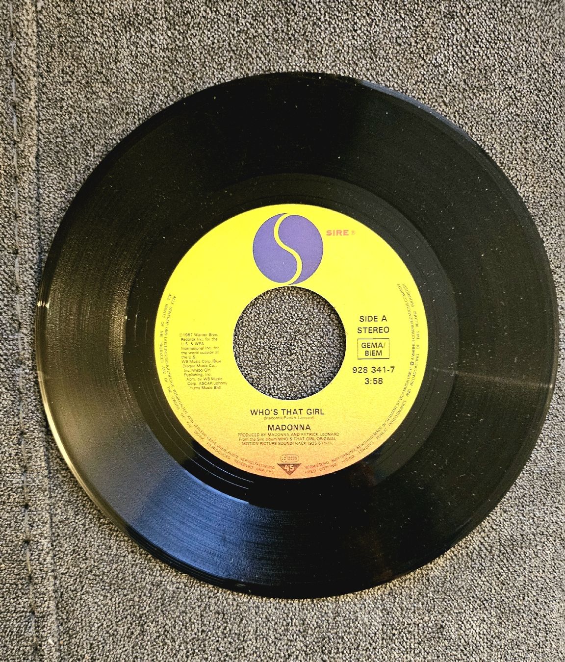 Dischi in vinile: Madonna - Who 's That Girl – Usato da VERNIER venduto da _Swiss_ 2