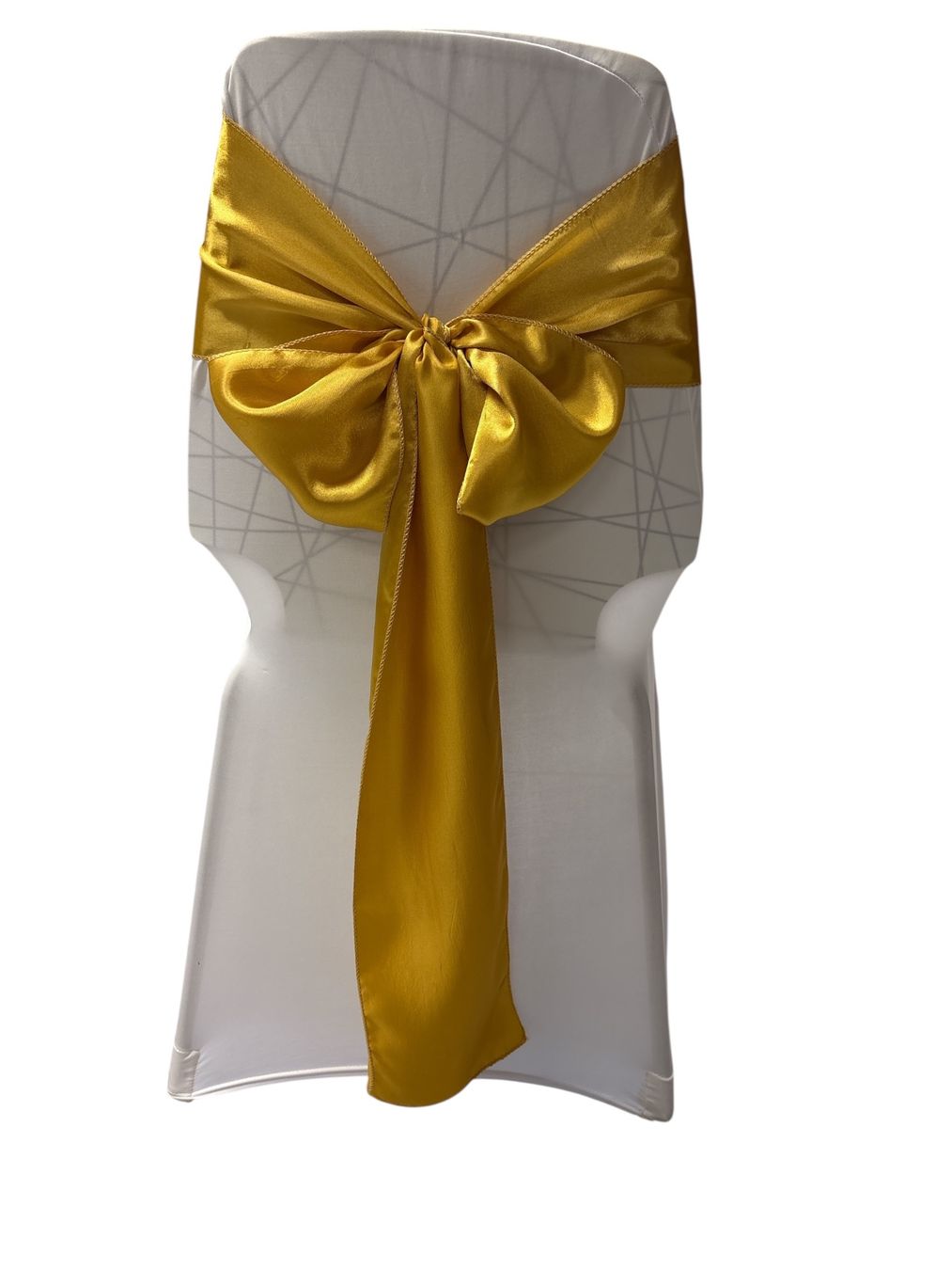 Tutte le decorazioni: 50 Stuhlschleifen Satin gold – Nuovo (secondo la descrizione) da Oftringen venduto da SCHIBLI1 1