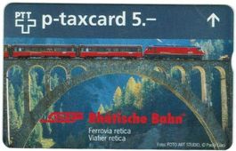 Taxcard KF-320 Rhätische Bahn ungebraucht