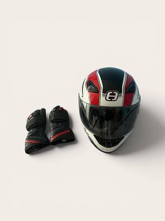 Held Motorrad-Kombi Damen 3XL + Speeds Helm