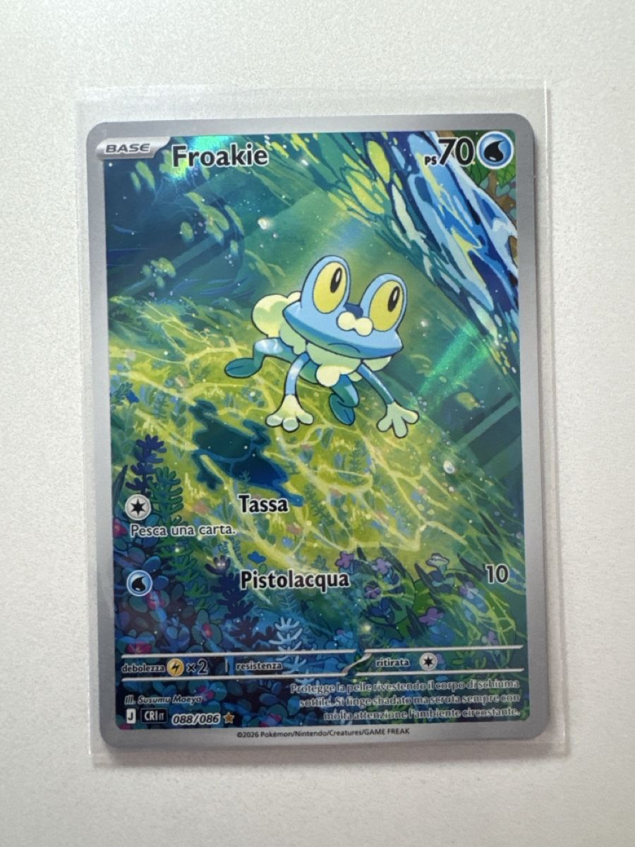 Cartes: Froakie ITA – Neuf (Voir description) à Tenero par albezu