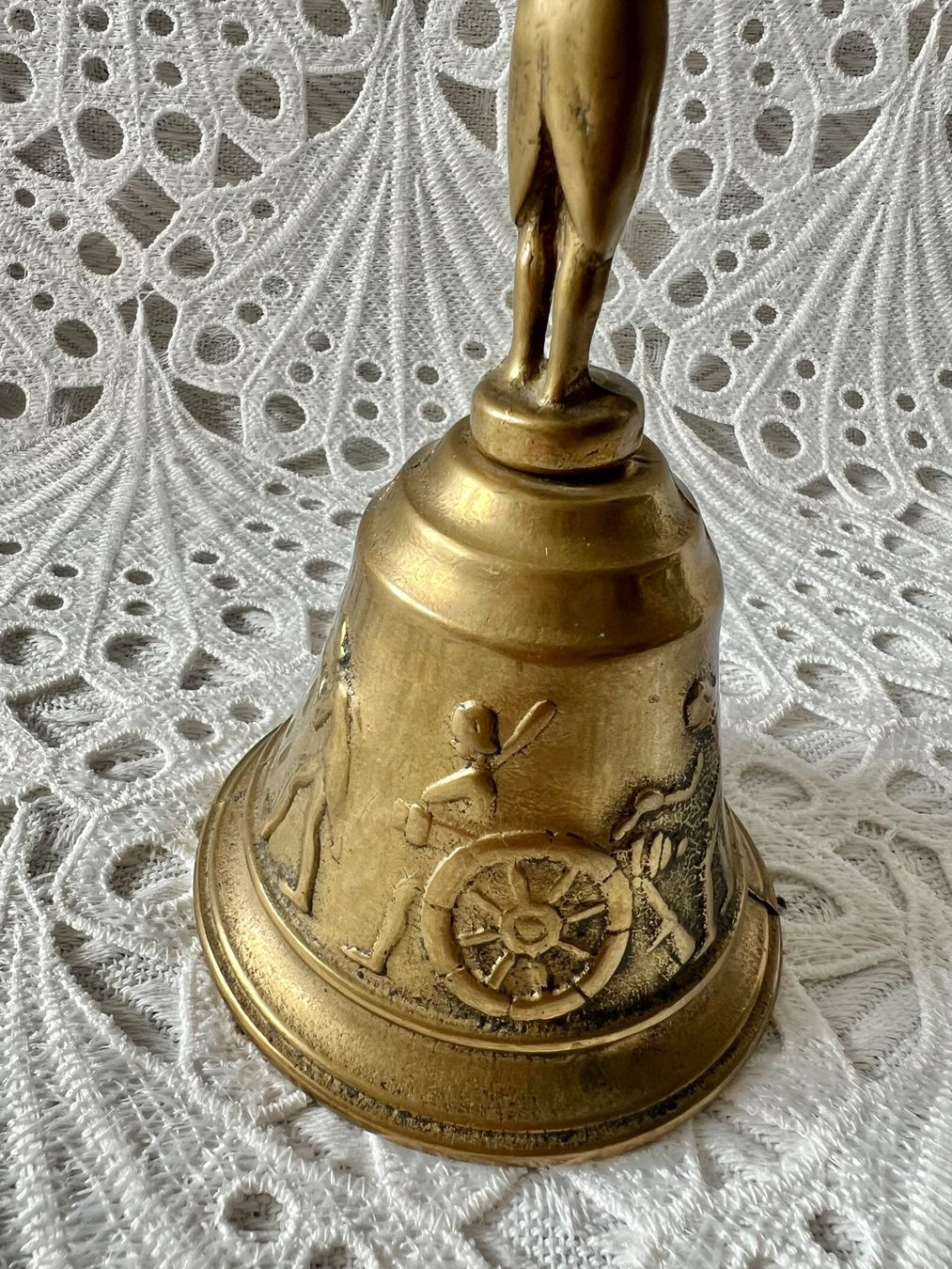 Glocken & Treicheln: Messing Glocke Handglocke Tischglocke Napoleon – Gebraucht aus Frenkendorf von Only1 4