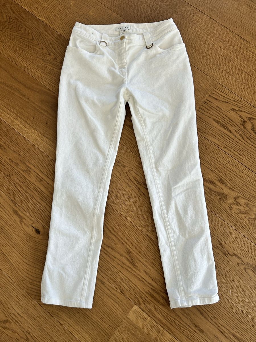 Celine Jeans: Jeans Celine blanc taille 38 – Gebraucht aus Lully VD von Garance040 1