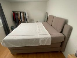 Boxspring Bett  IKEA  LILLFJÄLLET
