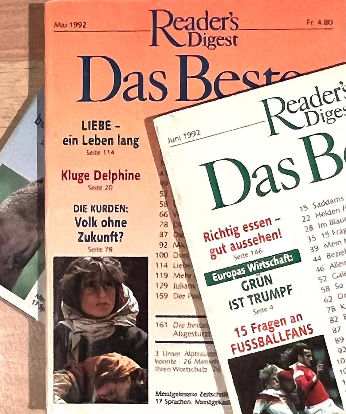 Zeitschriften & Magazine: Reader's Digest DAS BESTE Jan-Dez 1992 – Gebraucht aus Winterthur von Buchecke_54 3
