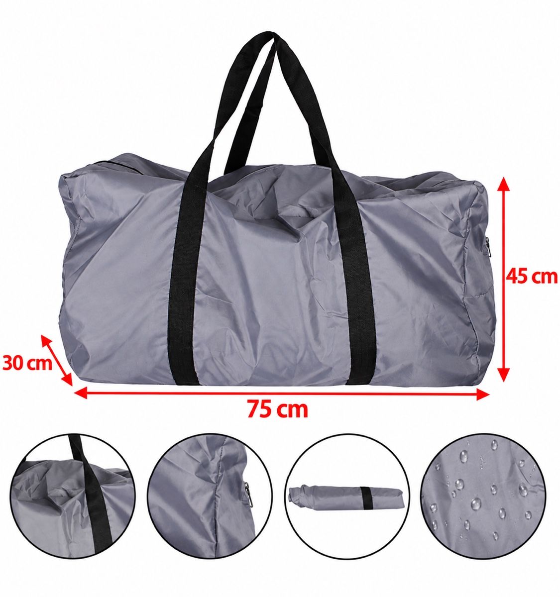 Borse: Sac de transport gris – Nuovo e nell'imballaggio originale da Fribourg venduto da LaDegote