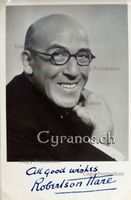 Robertson Hare (1891-1979) Schauspieler  - Autogramm