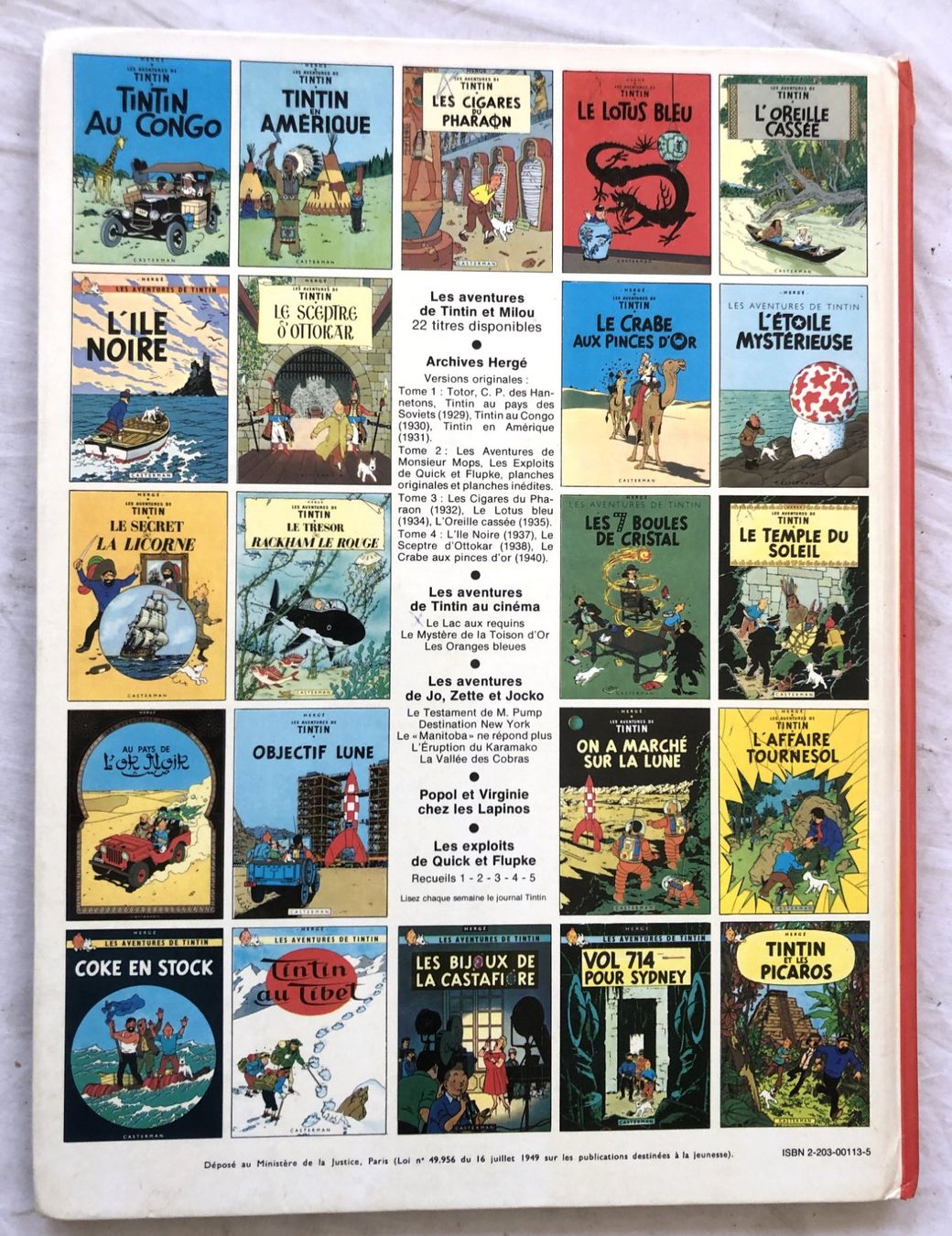 Fumetti: TINTIN - 14 - LE TEMPLE DU SOLEIL – Usato da Schaffhausen venduto da durruti 6