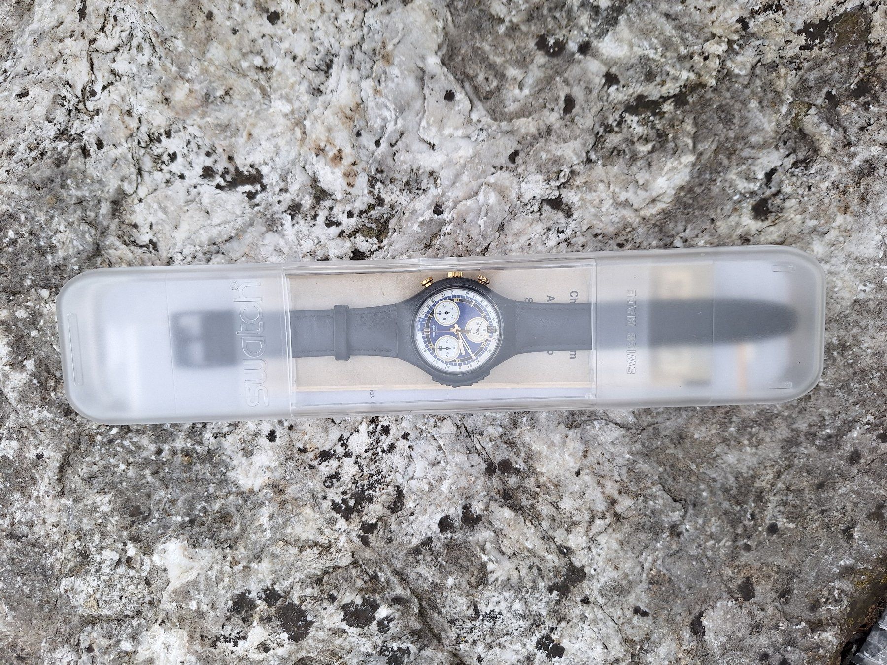 Swatch Orologi: SWATCH Alarm Chrono – Nuovo e nell'imballaggio originale da Birrwil venduto da toldi01 2