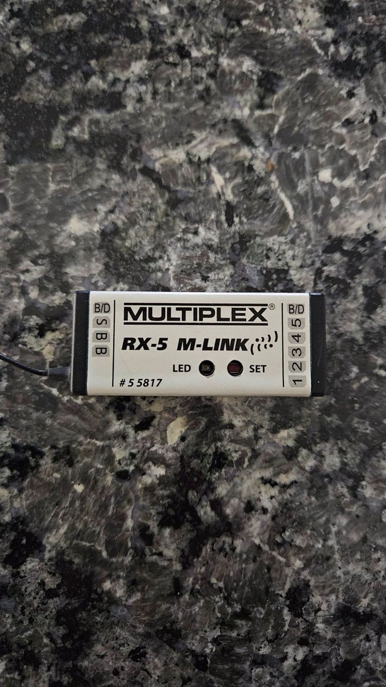 Multiplex Ricevitori: Multiplex Empfänger RX-5 M-Link 2,4 GHz – Usato da Biel/Bienne venduto da Gorbi5