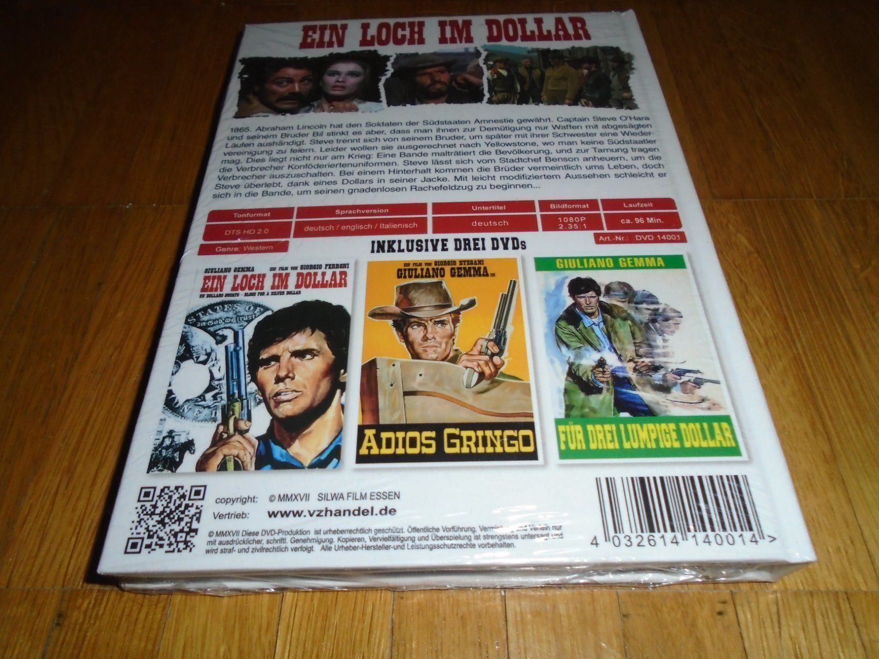 Tutti i DVDs: Ein Loch im Dollar - MEDIABOOK - A - UNCUT – Nuovo e nell'imballaggio originale da Basel venduto da havsok 1