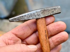 Vintage Goldschmiedehammer OKAS länge 26cm