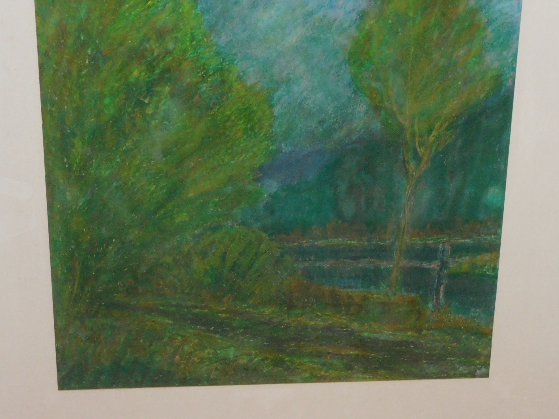 Dipinti: Kunst Tempera Lanschaft Bild abstrakt Bild – Usato da Sursee venduto da 76 2