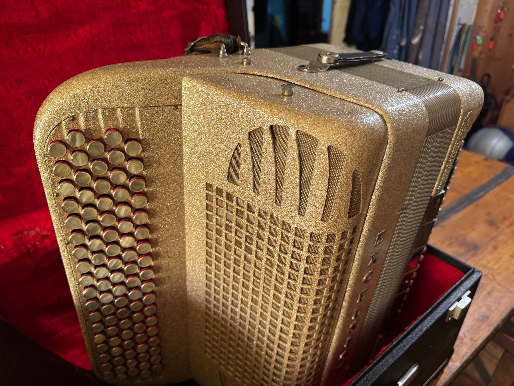 Strumenti musicali: Knopf-Akkordeon Excelsior Model 921 Professionel – Usato da Illnau venduto da Condor477 1