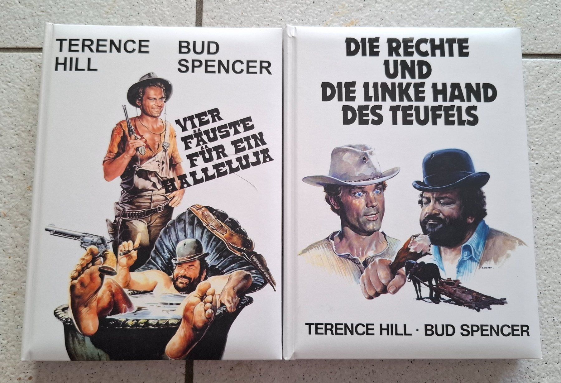Alle DVDs: Bud Spencer / Terence Hill Wattierte Mediabooks – Neu (gemäss Beschreibung) aus Riehen von DVD-Palace