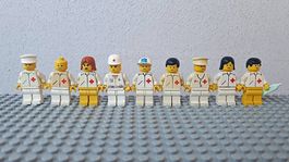 Lego Figure Infermieri e dottori 9 pezzi
