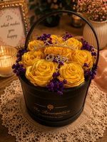 Rosenbox mit ewigen Rosen, Geschenkidee, neuwertig!