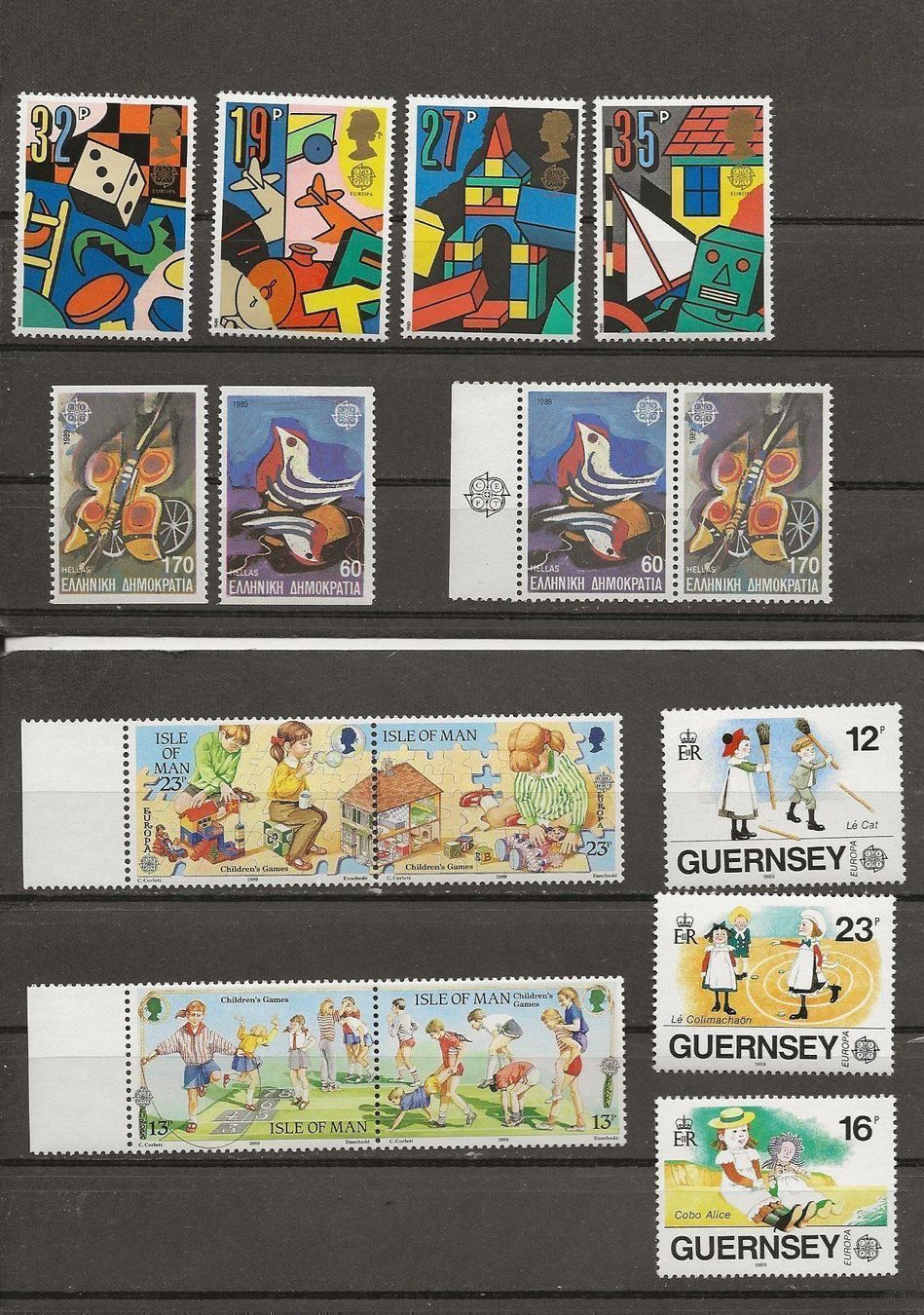 Tutti i francobolli: Europa Tous les pays 1989 ** – Nuovo (secondo la descrizione) da Sion venduto da PierreP01 1