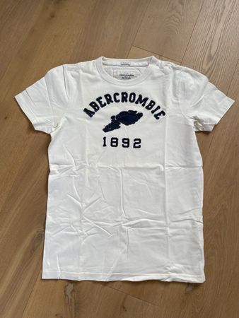 Weisses Abercrombie & Fitch T-Shirt - Grösse L